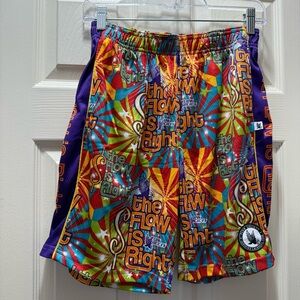 Flow Society Youth Large Lacrosse shorts “The Flow is Right”